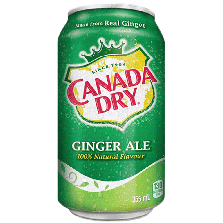 美國進口 CANADA DRY 薑汁汽水(355mlx12瓶)[效期：2023/12]